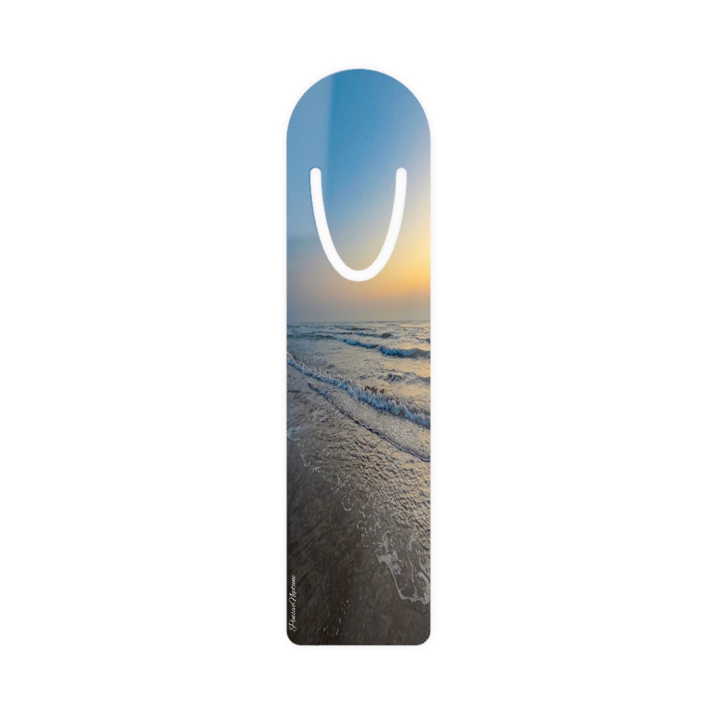 Aqua Sunrise Bookmark