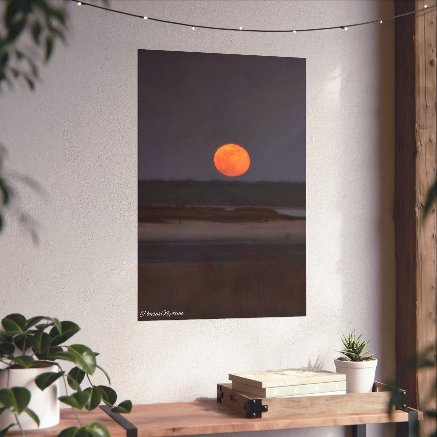 Cold Moon on the Horizon