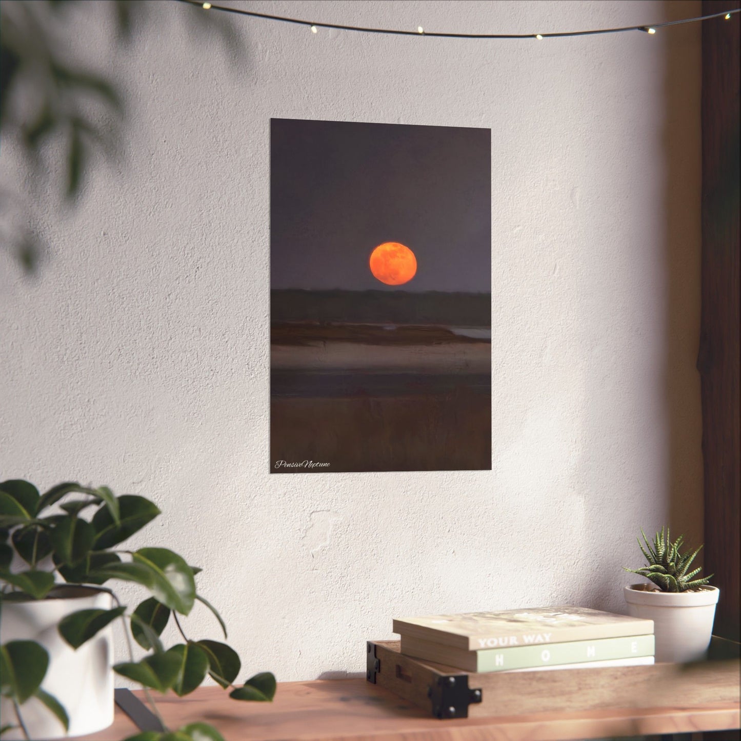 Cold Moon on the Horizon