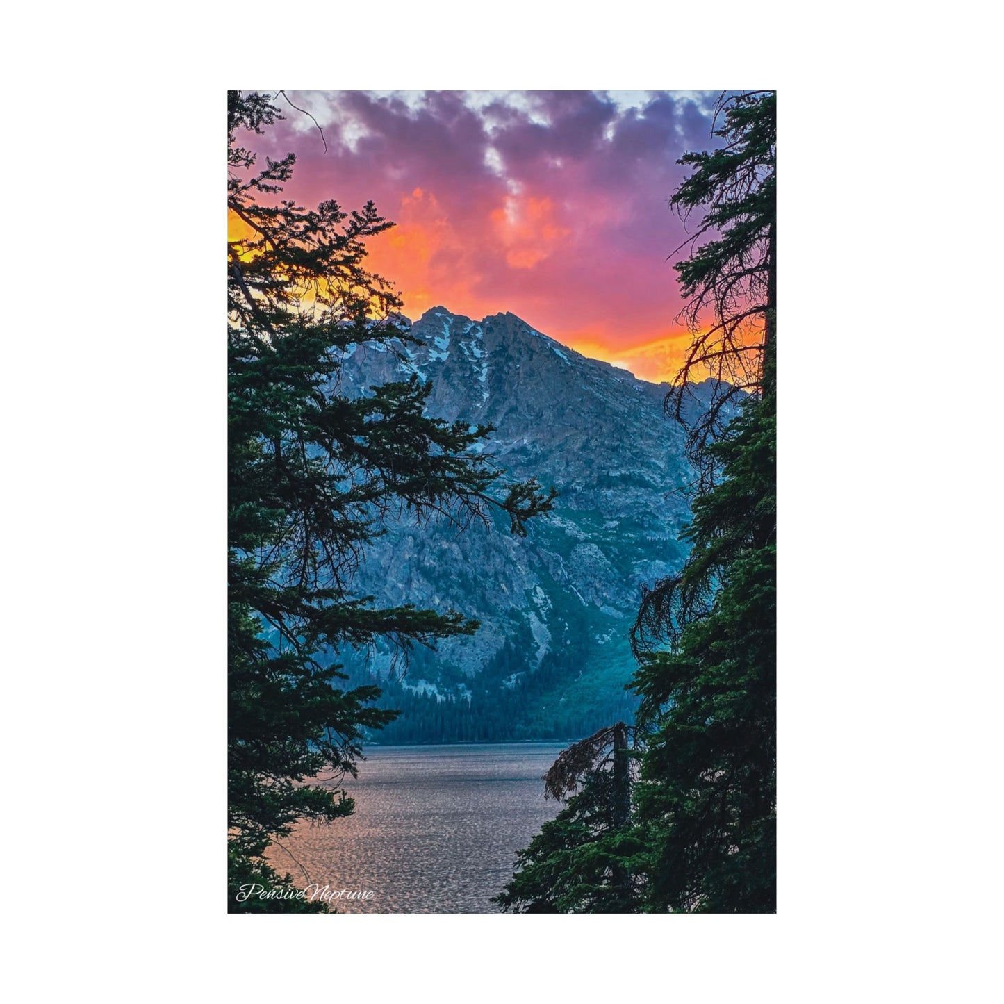 Jenny Lake Sunset