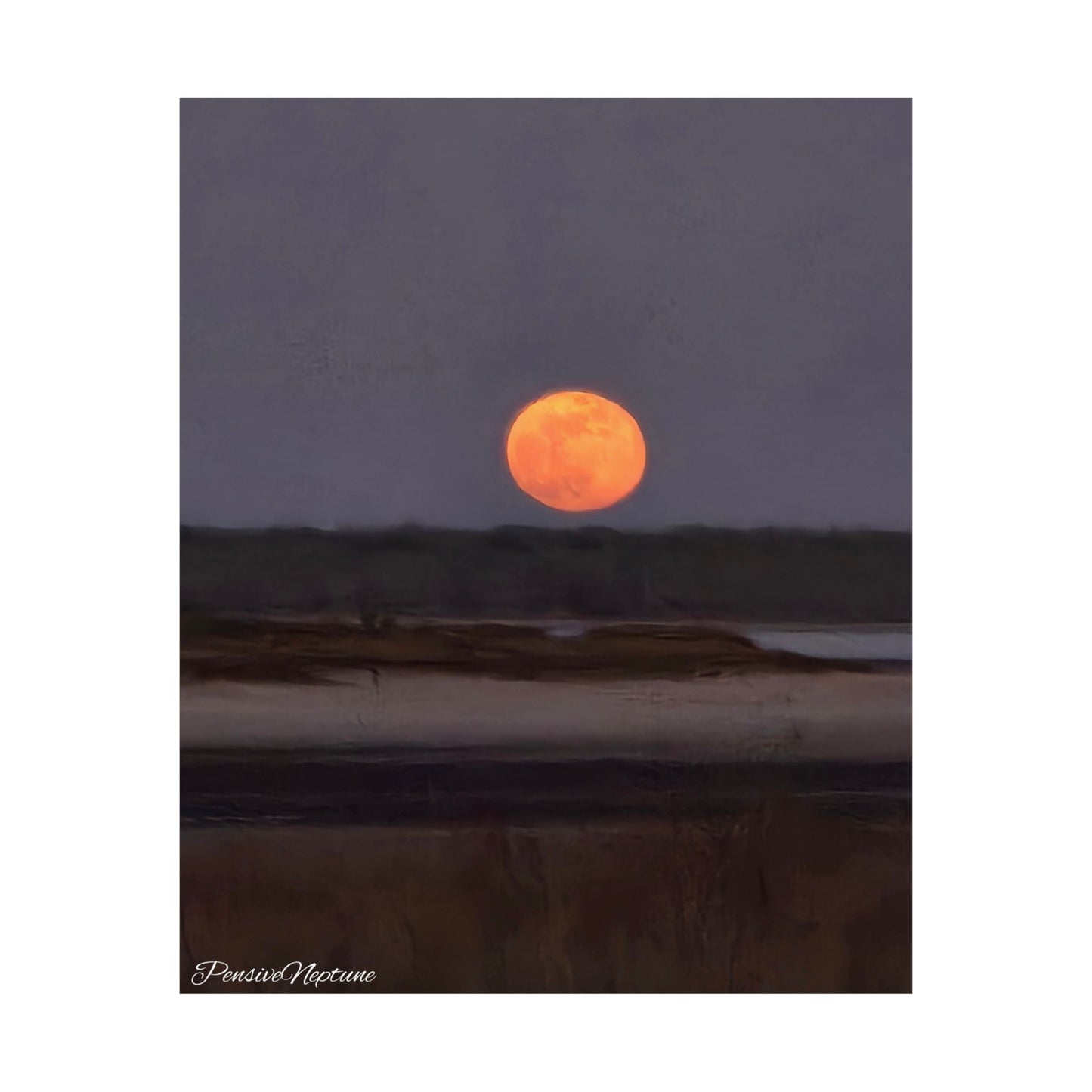 Cold Moon on the Horizon