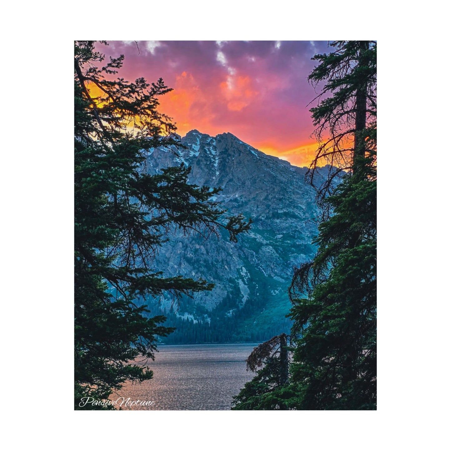 Jenny Lake Sunset