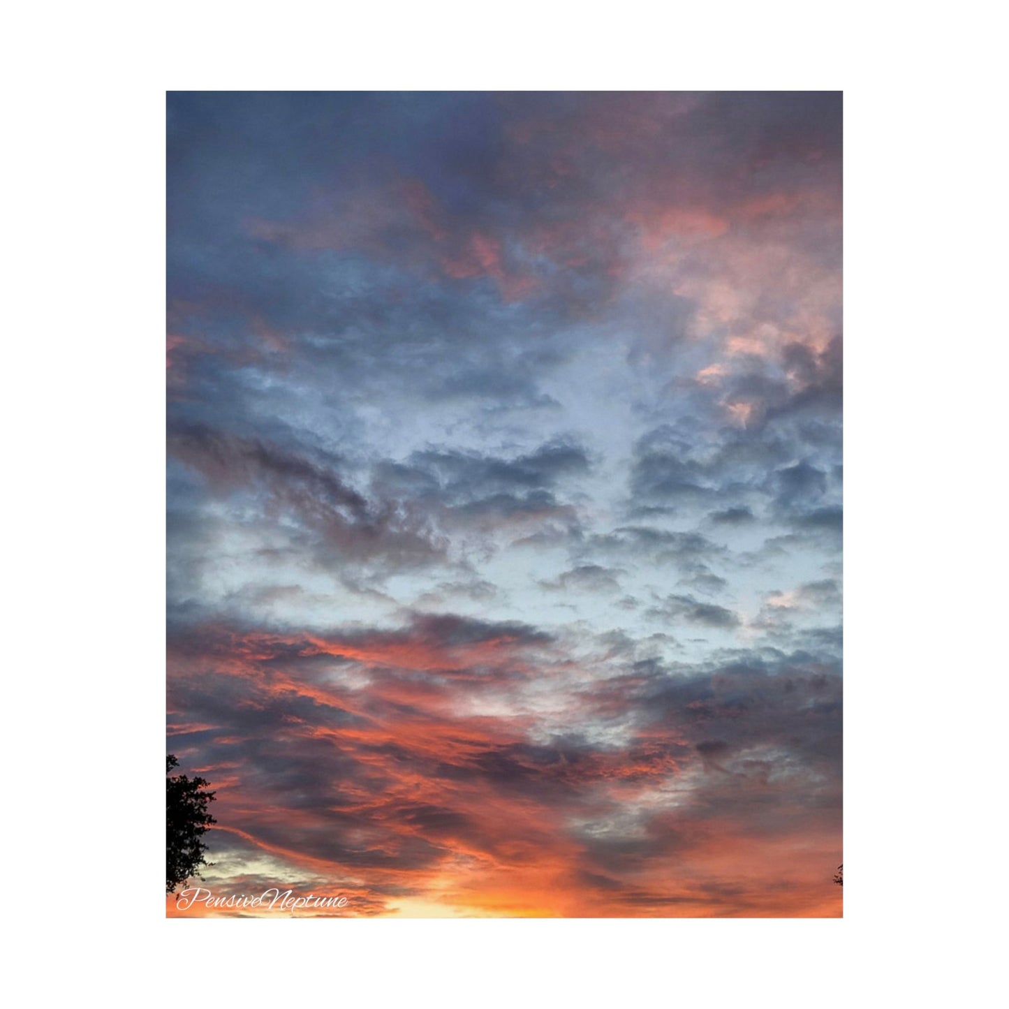 Raging clouds