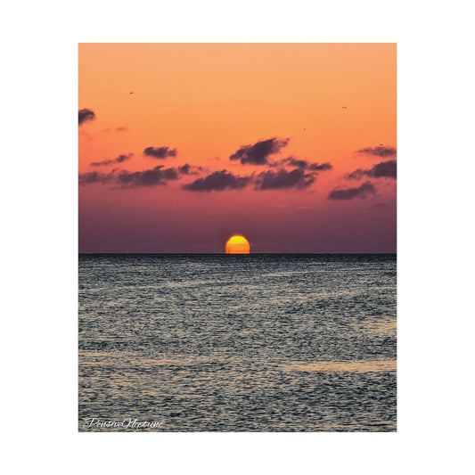 Sunset over the Ocean