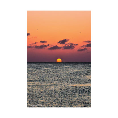 Sunset over the Ocean