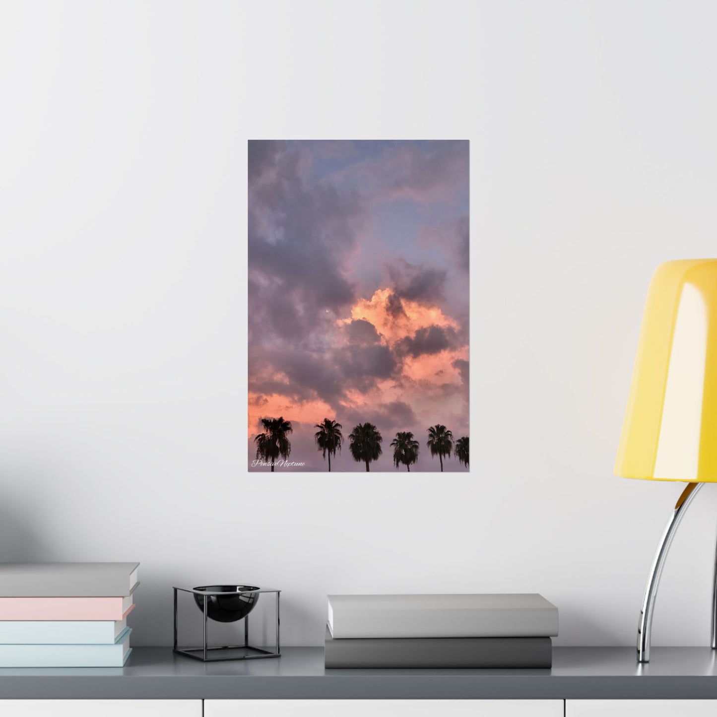 Blazing pink twilight