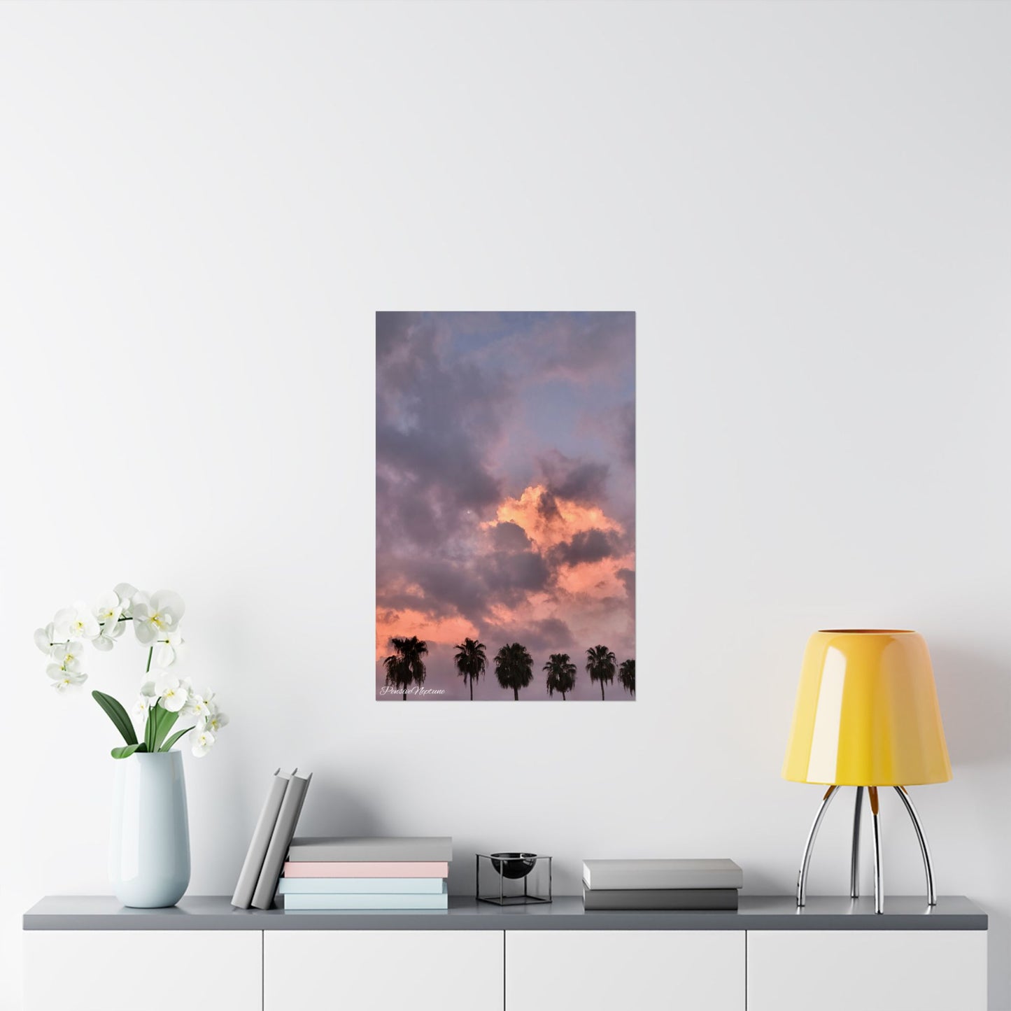 Blazing pink twilight