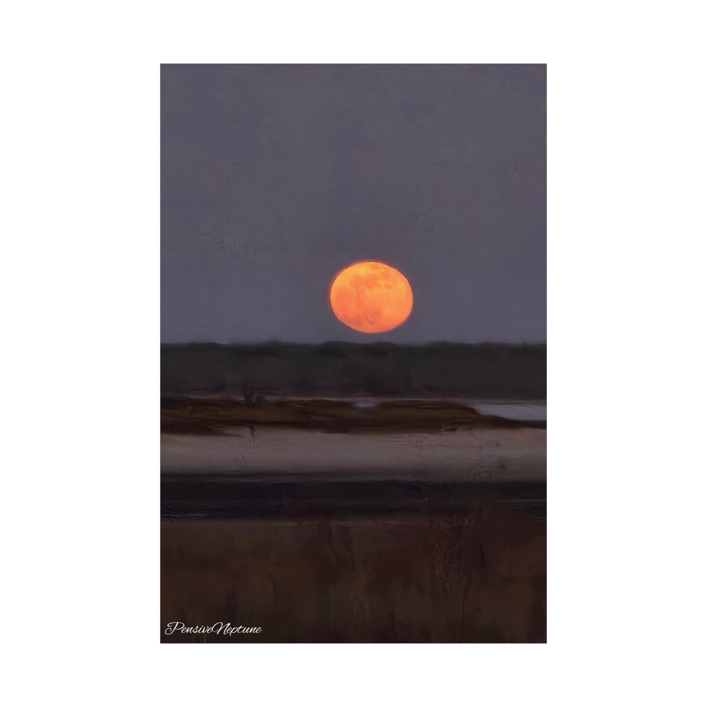 Cold Moon on the Horizon