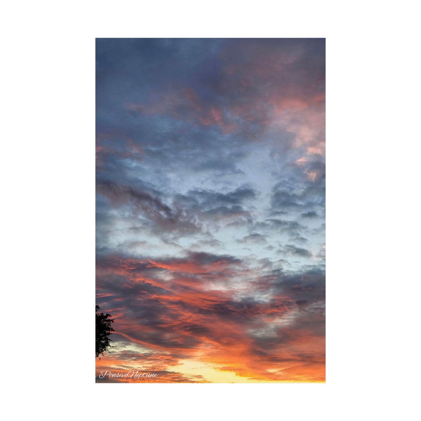 Raging clouds