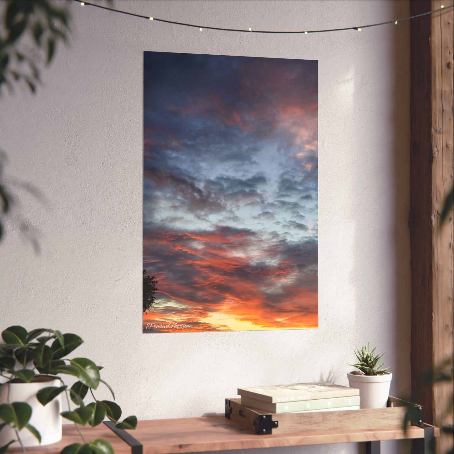 Raging clouds
